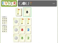 Lining up cards - Golf (0.5)