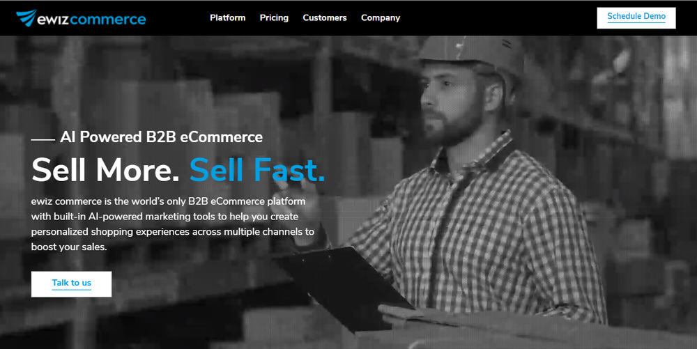 ewiz commerce Screenshot 1