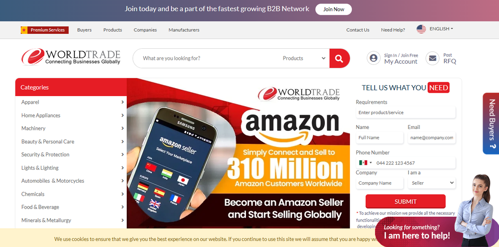 eWorldTrade Screenshot 1