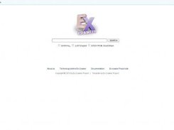 Ex-Crawler Search Engine screenshot (PHP, in Browser)