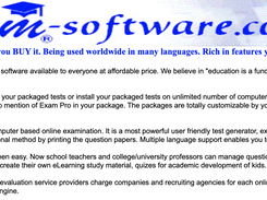 Exam Software Screenshot 1