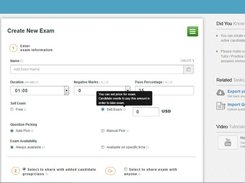 Exam Testing Screenshot 2