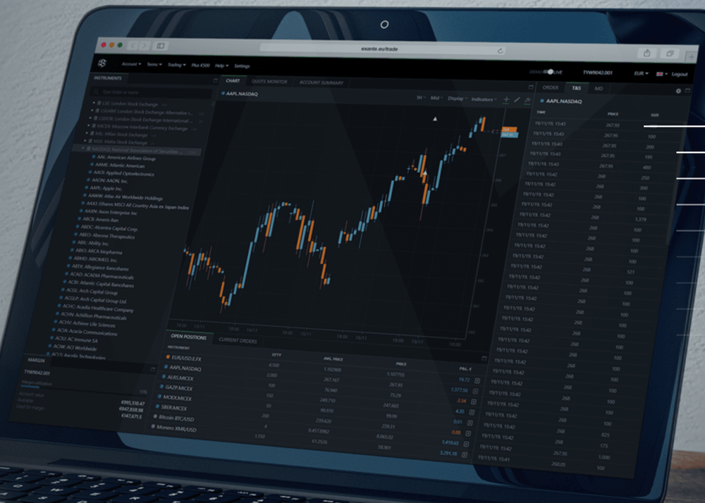 EXANTE Screenshot 1