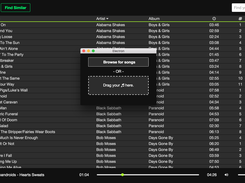 Browse songs
