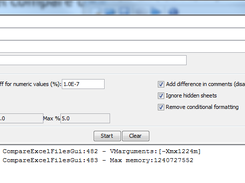Excel compare tool Screenshot 1