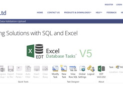 Excel Database Tasks (EDT) Screenshot 1