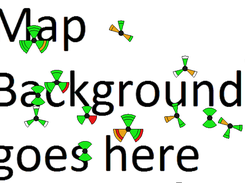 Base station secors with KPIs thematic mapped