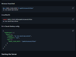 Excel MCP Server Screenshot 1