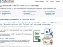 Excel-to-Word Document Automation Screenshot 1