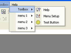 Toobox dropdown menu Q3