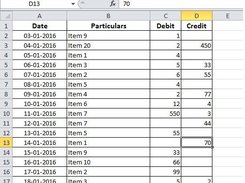 Sample Excel