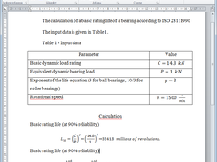 Automatically generated report in Word