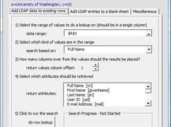 Pulling data from LDAP based on existing rows