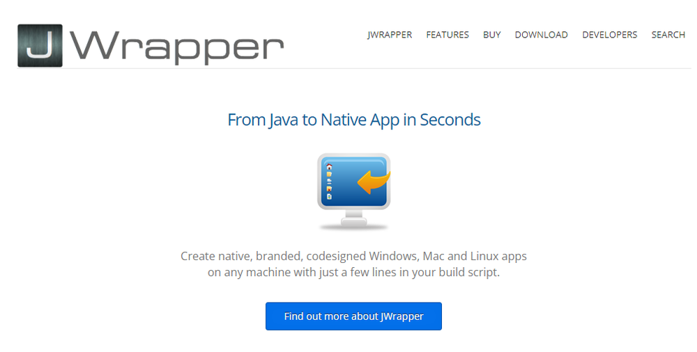 JWrapper Screenshot 1