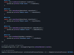 exchange-core Screenshot 1