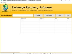 Enstella Exchange Recovery Software  Screenshot 1