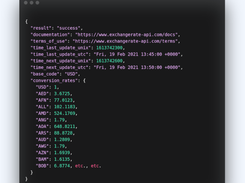 ExchangeRate-API Screenshot 2