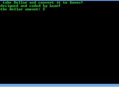 ExchangerCpp1.0 Screenshot 1