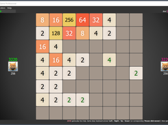 2048 Game Professional for Windows version 1.7.0.0, puzzle field 8x8, classic colors