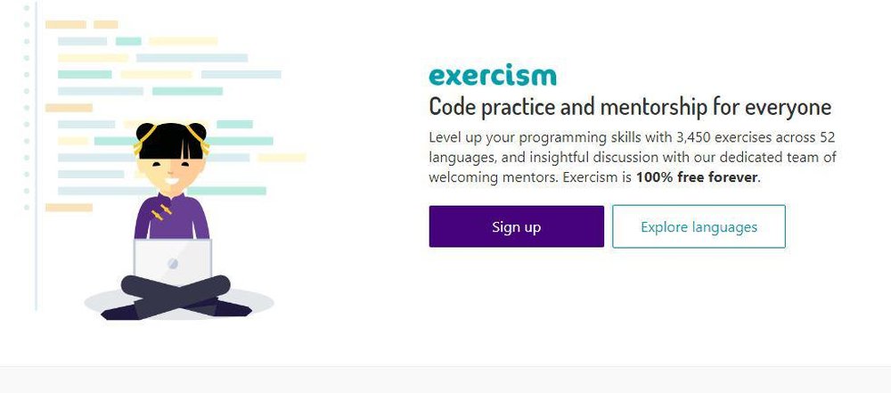 Exercism Screenshot 1