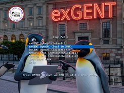 exGENT bootscreen live 260602