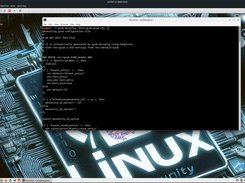 exGENT running in Qemu 240201