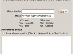 Main window 0.8.1