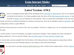 Exim Screenshot 1