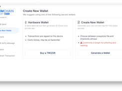 Generate new wallets