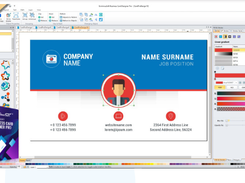 EximiousSoft Business Card Designer Screenshot 1
