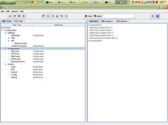 eXMLd 0.0.1 running in Windows XP. The eXMLd theme is plaf.m