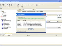 Exporting a project to the file system