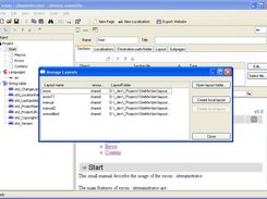 Managing the layouts