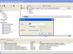 Performing a search and the search results