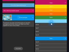 ExpandableLayout Screenshot 1