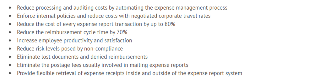 Expense Report  Screenshot 1