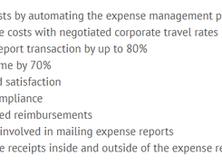 Expense Report  Screenshot 1