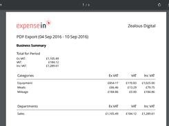 ExpenseIn-PDF.Export