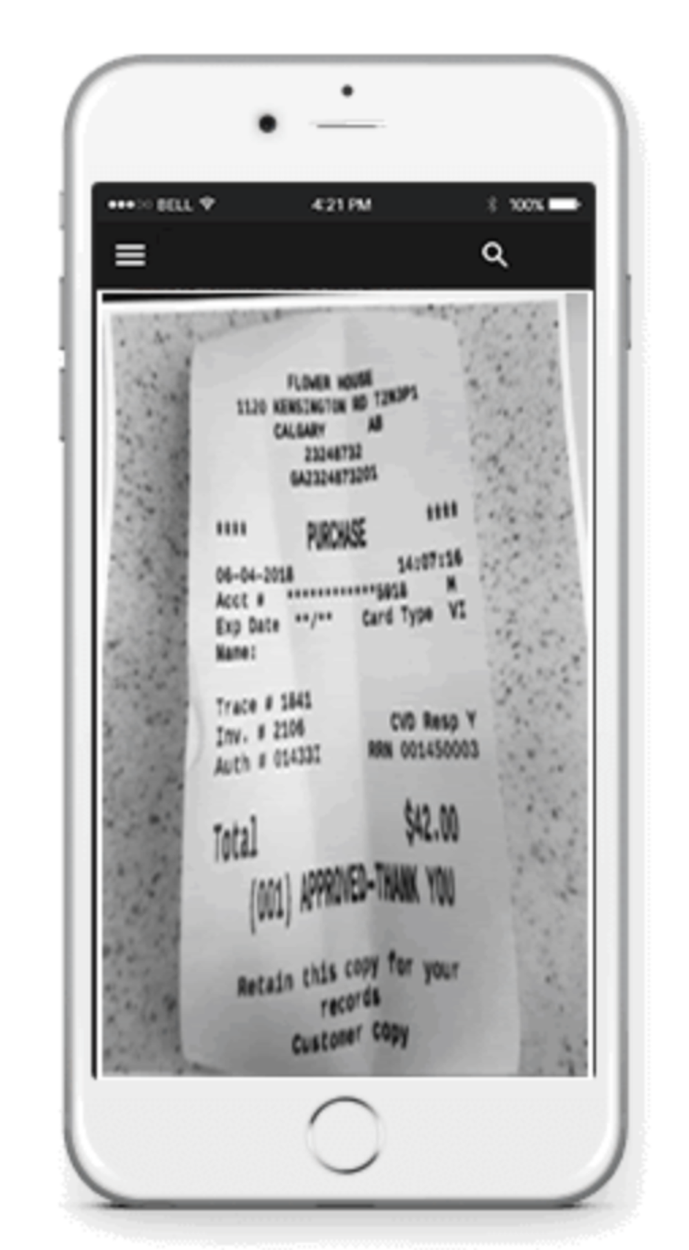 ExpenseVisor Screenshot 1