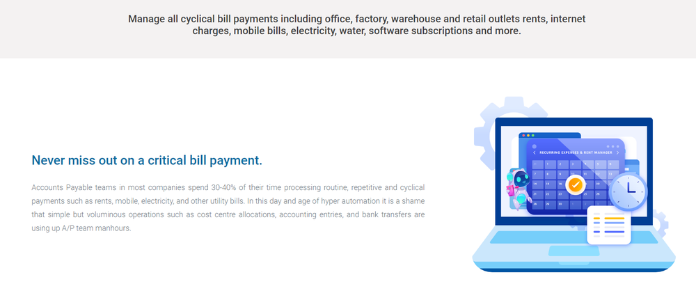 Expenzing Recurring Expenses and Rent Manager Screenshot 1