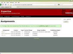 Users Homepage