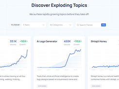 Exploding Topics Screenshot 1