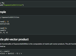 ExponentialUtilities.jl Screenshot 1