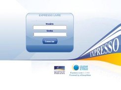 Login screen