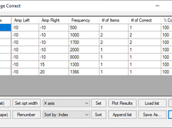 results window