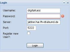 the Login Dialog