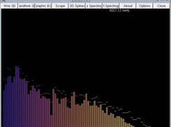 Graphical Equalizer (80 bins, 16-256 bin range)