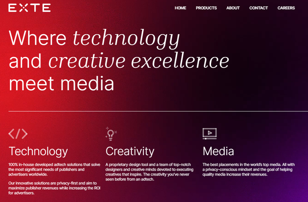 EXTE Screenshot 1