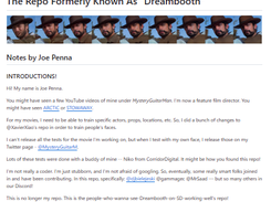 Extended Dreambooth How-To Guides Screenshot 1