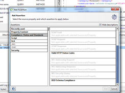 Adding the XSD Schema Compliance Assertion